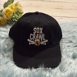 NEW Sox Crawl Chicago White Socks MLB Black Baseball Hat